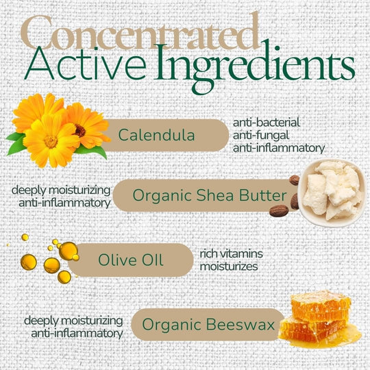 Calendula Skin Relief Salve - Balm & Salve - Cascadia Skincare