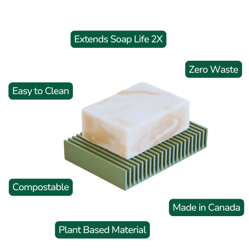Cascadia EcoFlow Soap Tray - Soap Rack - Cascadia Skincare