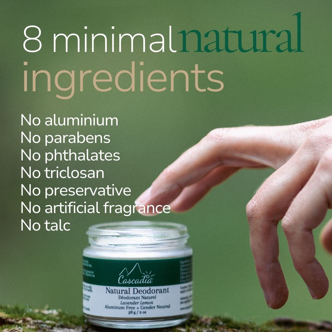 Natural Deodorant - Deodorant - Cascadia Skincare