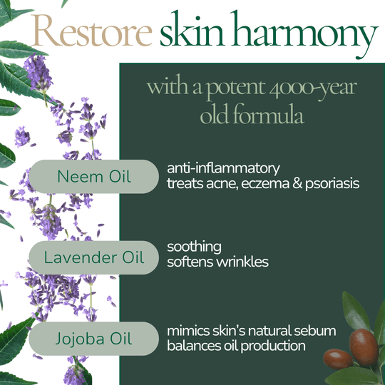 Organic Neem Skin Balancing Oil - Face Oil - Cascadia Skincare