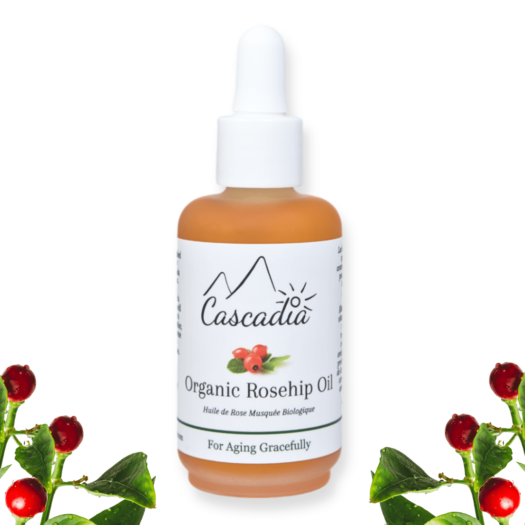 Organic Rosehip Oil - Face Oil - Cascadia Skincare