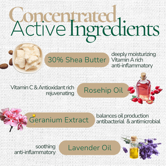 Ultra Rich Skin Butter Face Cream - Moisturizer - Cascadia Skincare