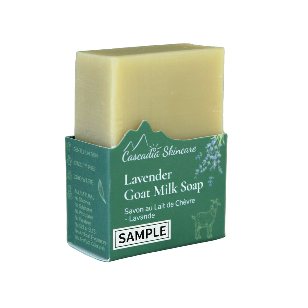Lavender Goat Milk Soap Bar by Cascadia Skincare