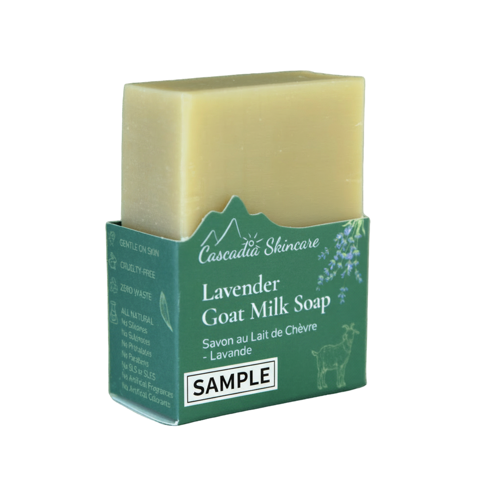 Lavender Goat Milk Soap Bar by Cascadia Skincare