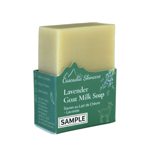 Lavender Goat Milk Soap Bar by Cascadia Skincare
