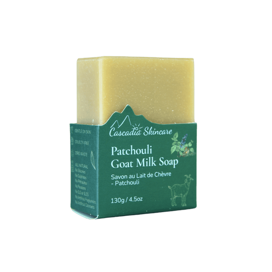 Patchouli Goat Milk Soap Bar by Cascadia Skincare