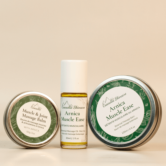 Arnica Muscle Ease Roll On (Extra Strength) - Balm & Salve - Cascadia Skincare