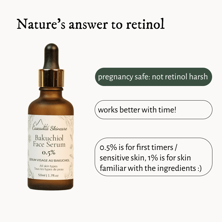 Bakuchiol Face Serum - Serum - Cascadia Skincare