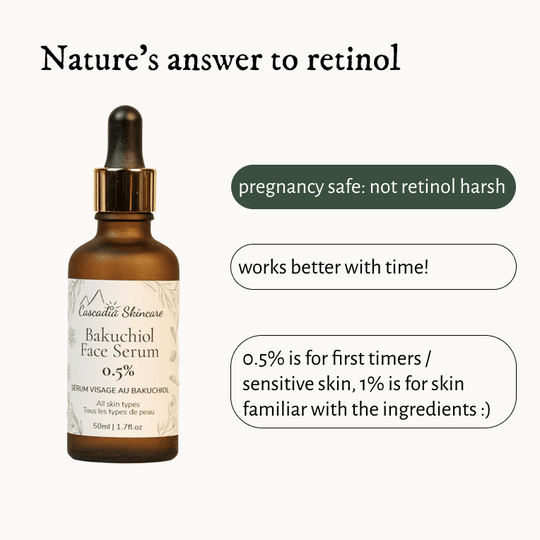 Bakuchiol Face Serum - Serum - Cascadia Skincare