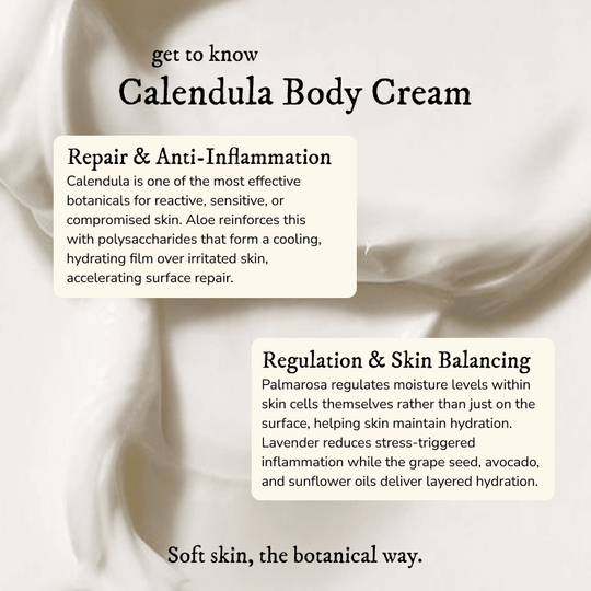Calendula Body Cream - body cream - Cascadia Skincare