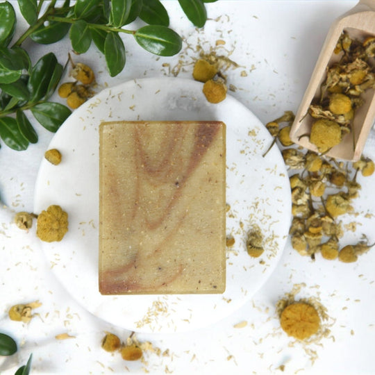 Chamomile & Orange Hand and Body Soap - Vegan Soap - Cascadia Skincare