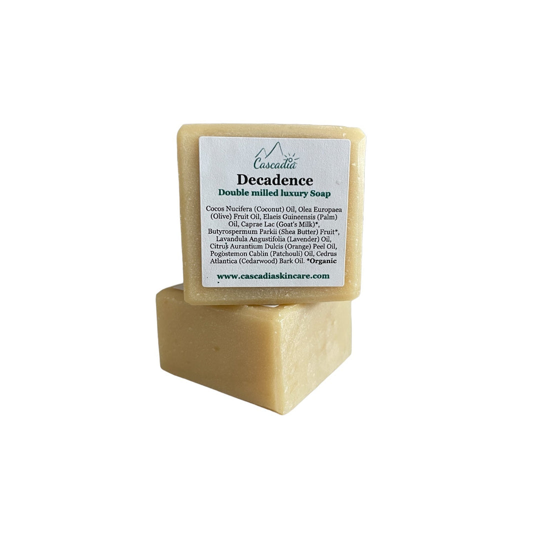Decadence Double Milled Goat Milk Soap - Goat Milk Soap - Cascadia Skincare