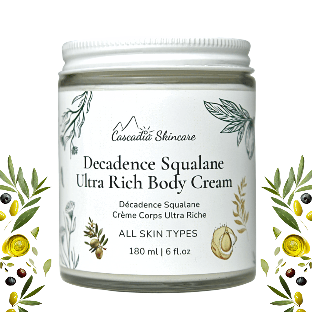 Decadence Squalane Ultra Rich Body Cream - Cascadia Skincare