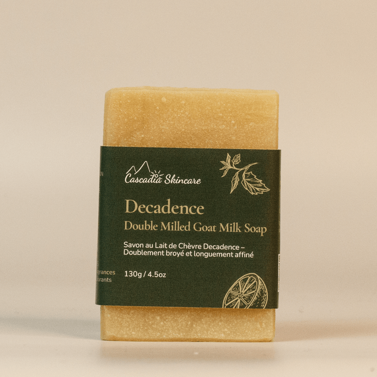 Double Milled Luxury Goat Milk Soap - Goat Milk Soap - Cascadia Skincare