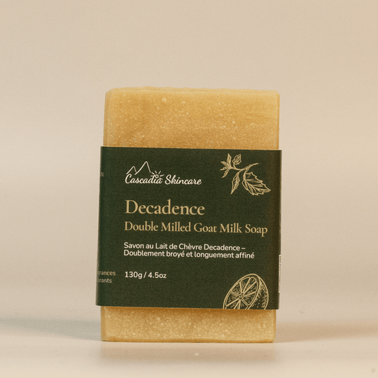 Double Milled Luxury Goat Milk Soap - Goat Milk Soap - Cascadia Skincare