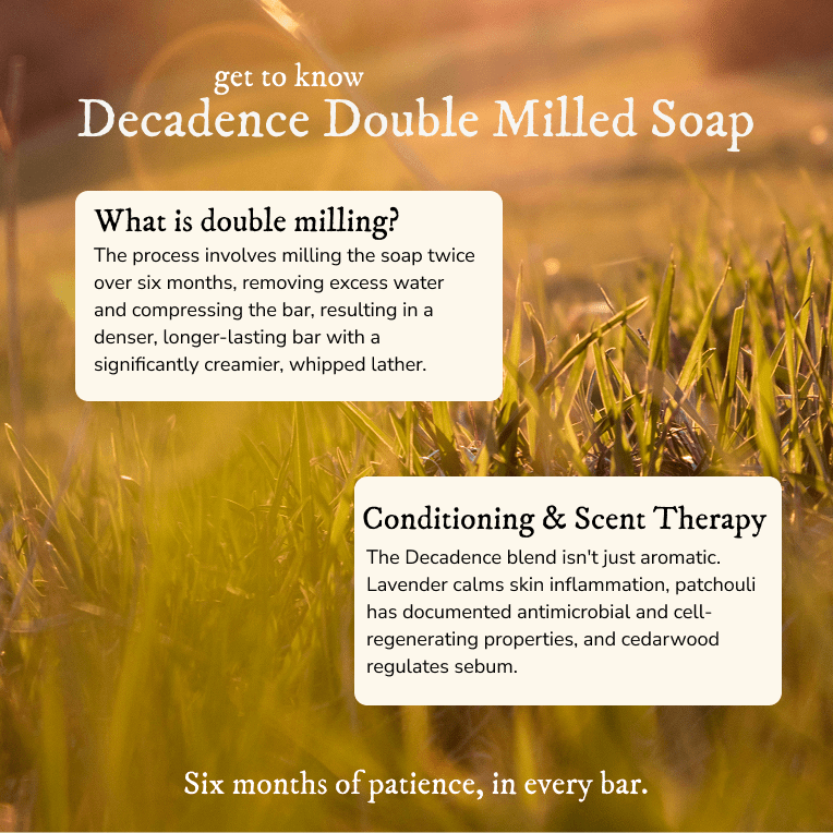 Double Milled Luxury Goat Milk Soap - Goat Milk Soap - Cascadia Skincare