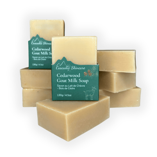 Goat Milk Soap Bars - Goat Milk Soap - Cascadia Skincare