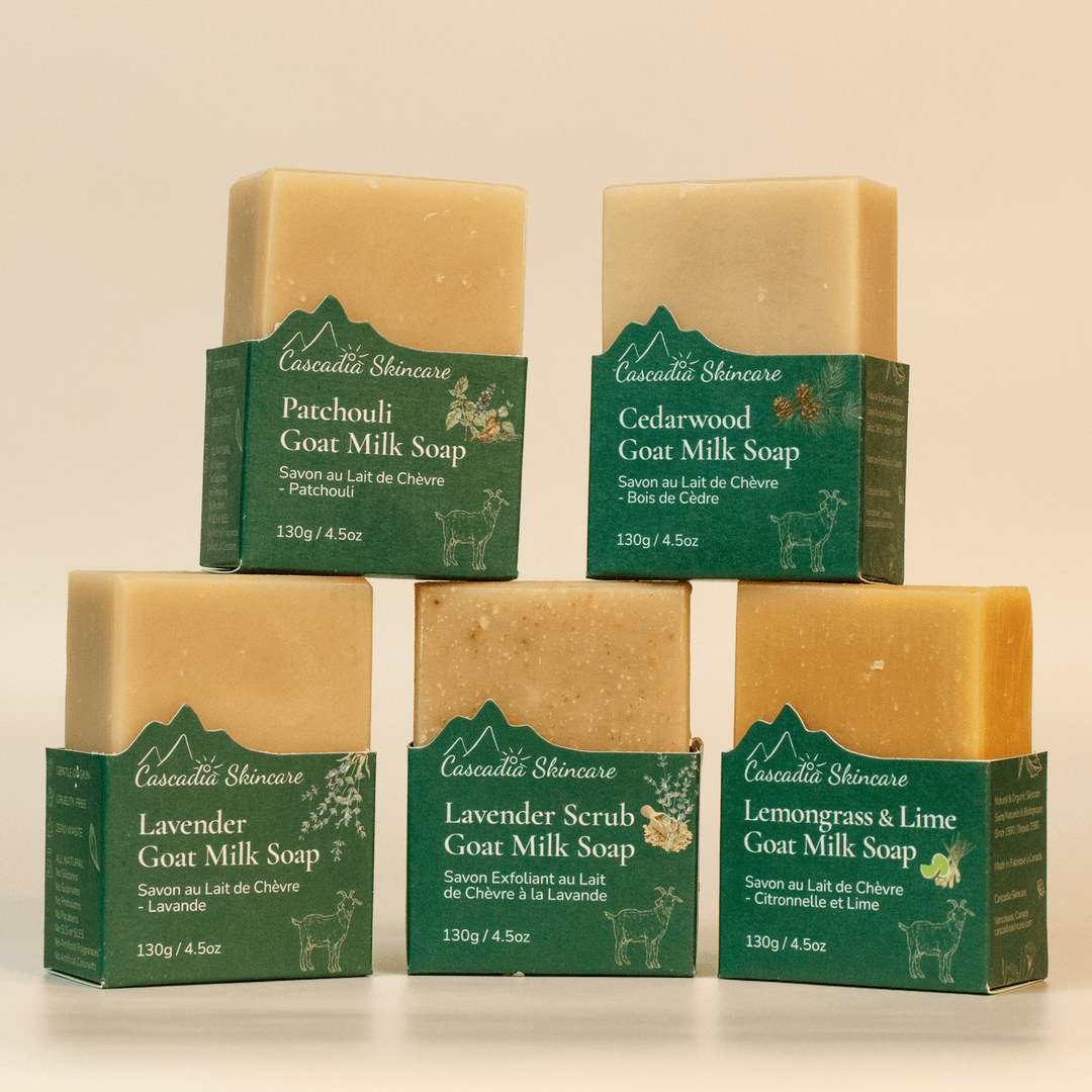 Goat Milk Soap Bars - Goat Milk Soap - Cascadia Skincare