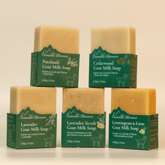 Goat Milk Soap Bars - Goat Milk Soap - Cascadia Skincare