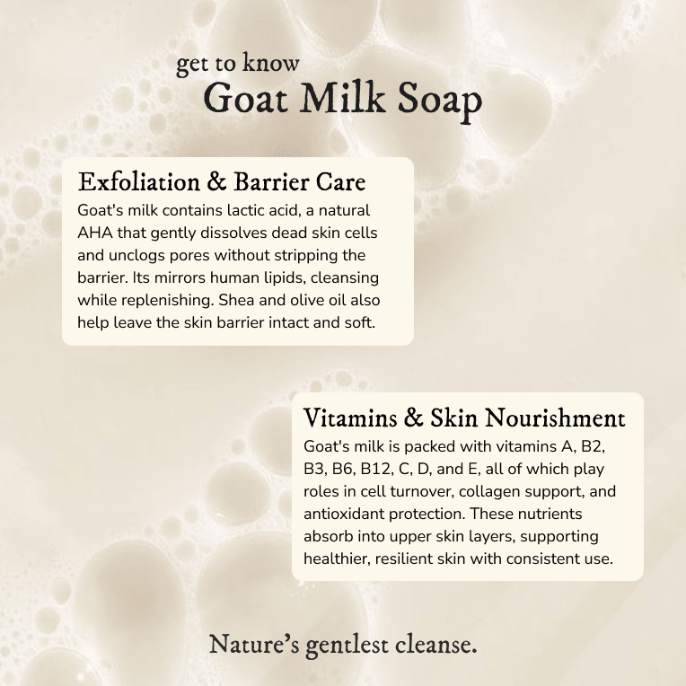 Goat Milk Soap Bars - Goat Milk Soap - Cascadia Skincare