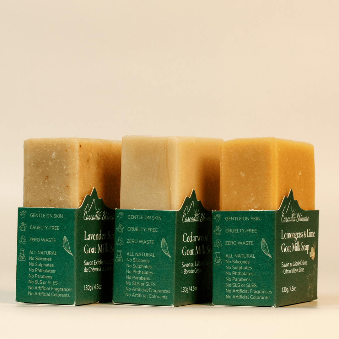 Goat Milk Soap Bars - Goat Milk Soap - Cascadia Skincare