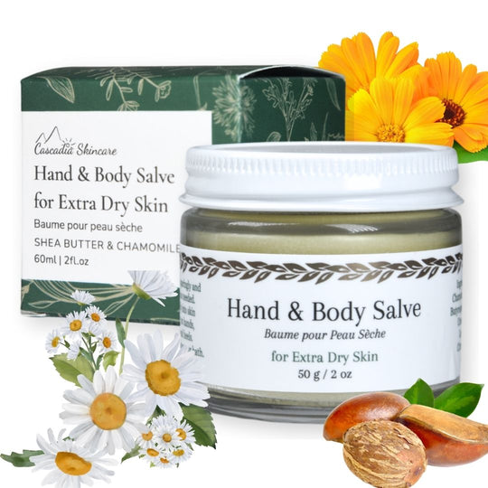 Hand & Body Salve for Extra Dry Skin - Balm & Salve - Cascadia Skincare