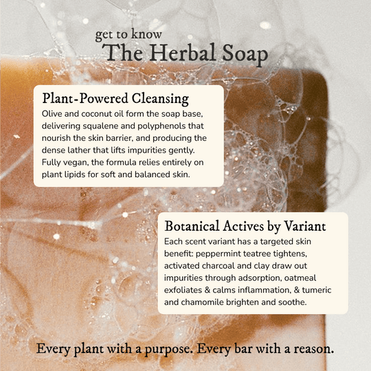 Herbal Soap (Vegan) - Vegan Soap - Cascadia Skincare