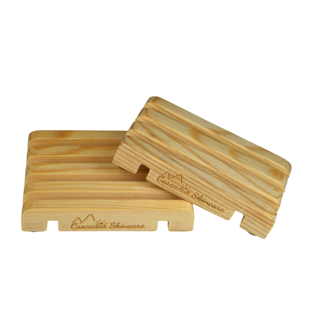 Made in Canada Wooden Soap Rack - Soap Rack - Cascadia Skincare