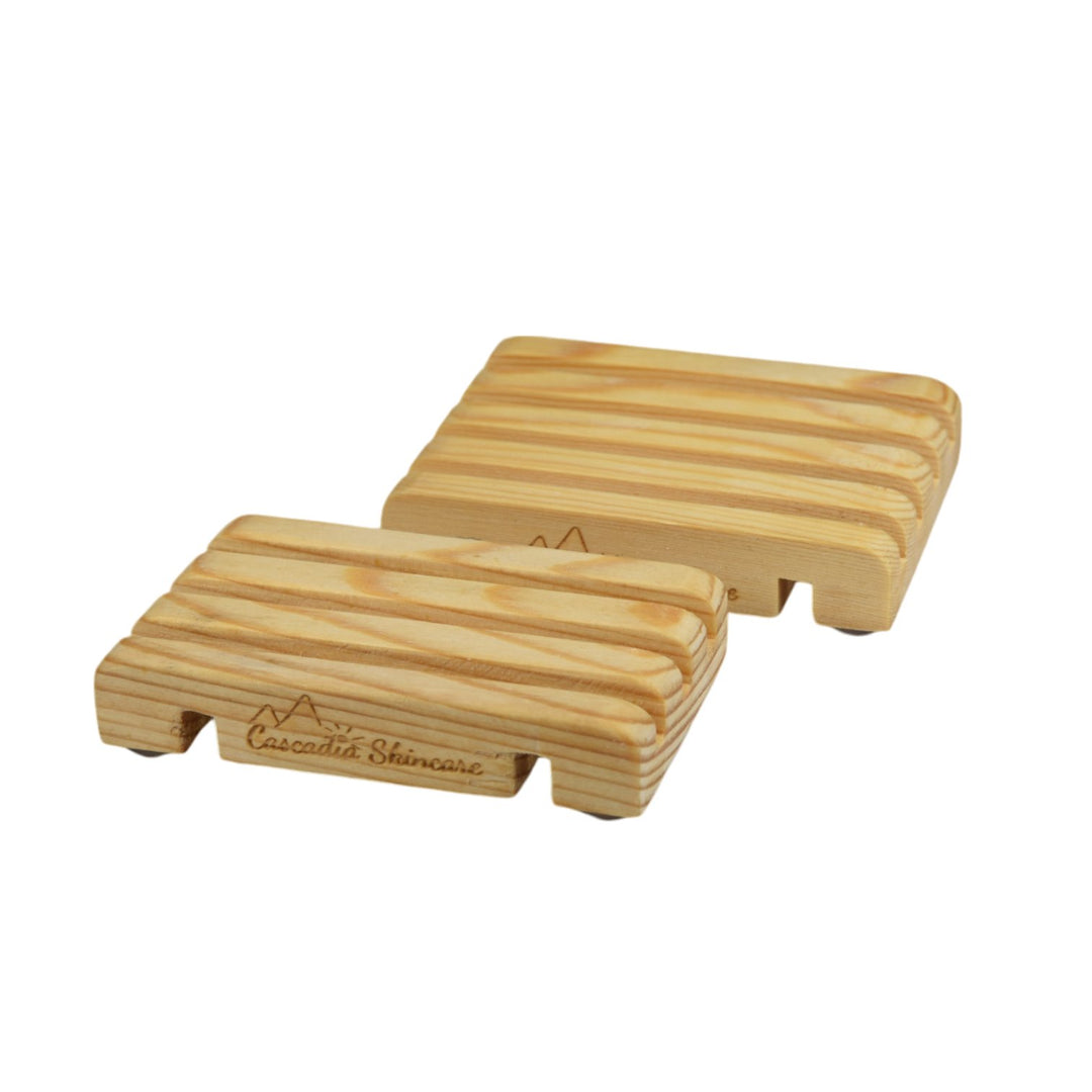 Made in Canada Wooden Soap Rack - Soap Rack - Cascadia Skincare