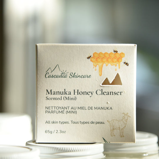 Manuka Honey Cleanser - Goat Milk Soap - Cascadia Skincare