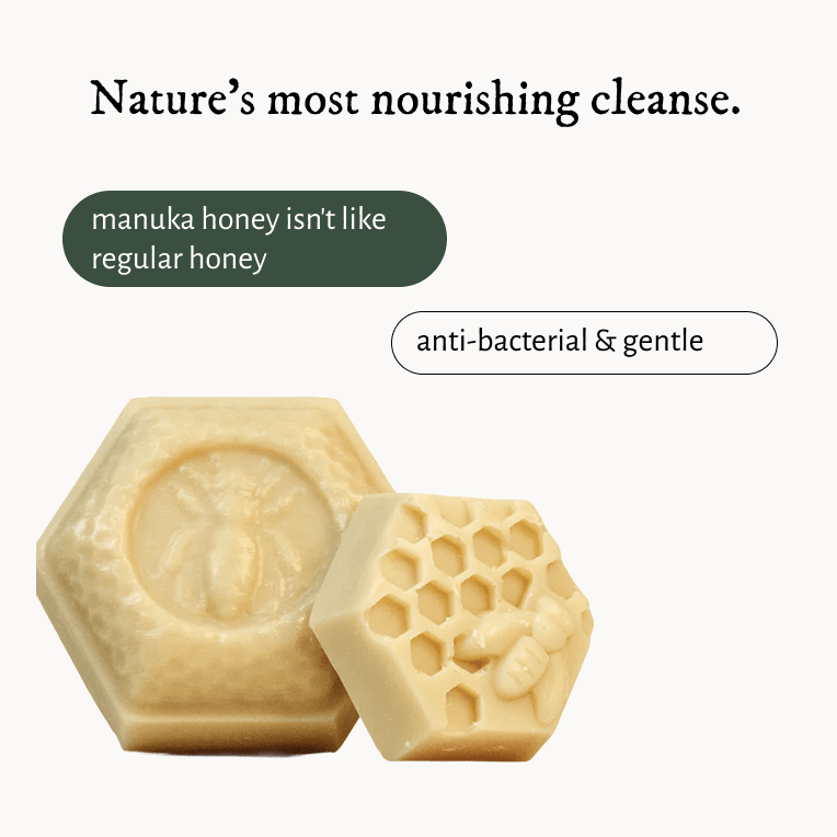 Manuka Honey Cleanser - Goat Milk Soap - Cascadia Skincare