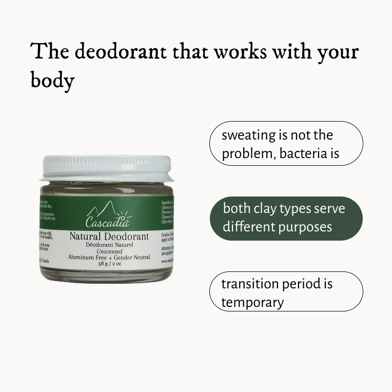 Natural Deodorant - Deodorant - Cascadia Skincare