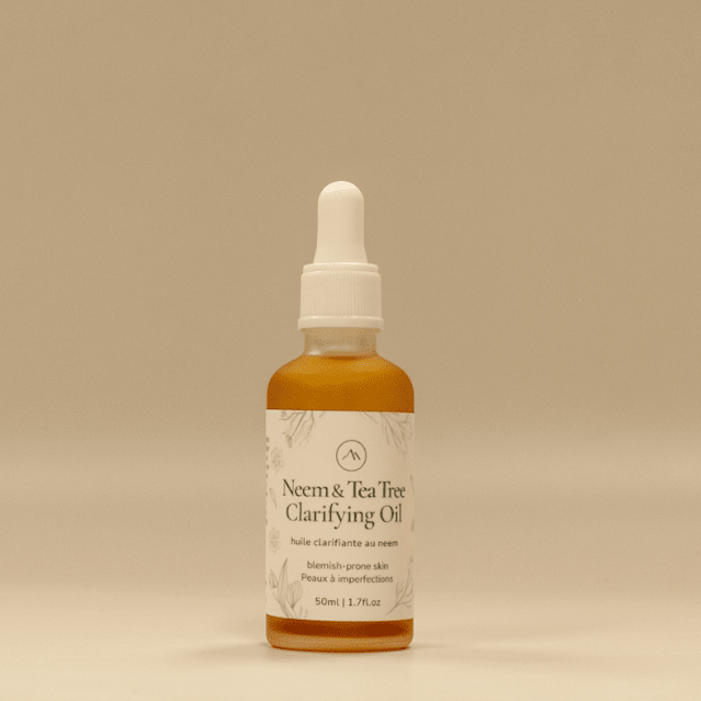 Neem & Tea Tree Clarifying Oil - Face Oil - Cascadia Skincare