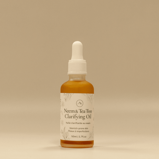Neem & Tea Tree Clarifying Oil - Face Oil - Cascadia Skincare