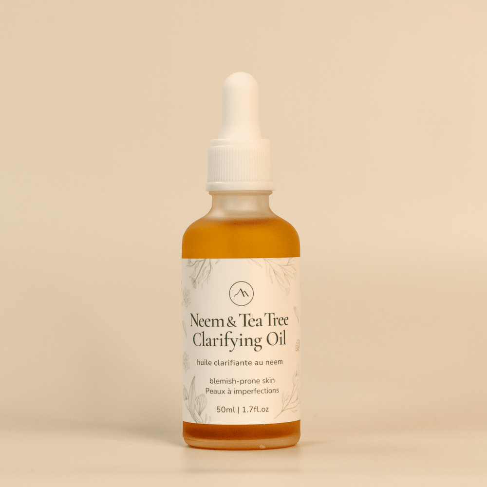 Neem & Tea Tree Clarifying Oil - Face Oil - Cascadia Skincare