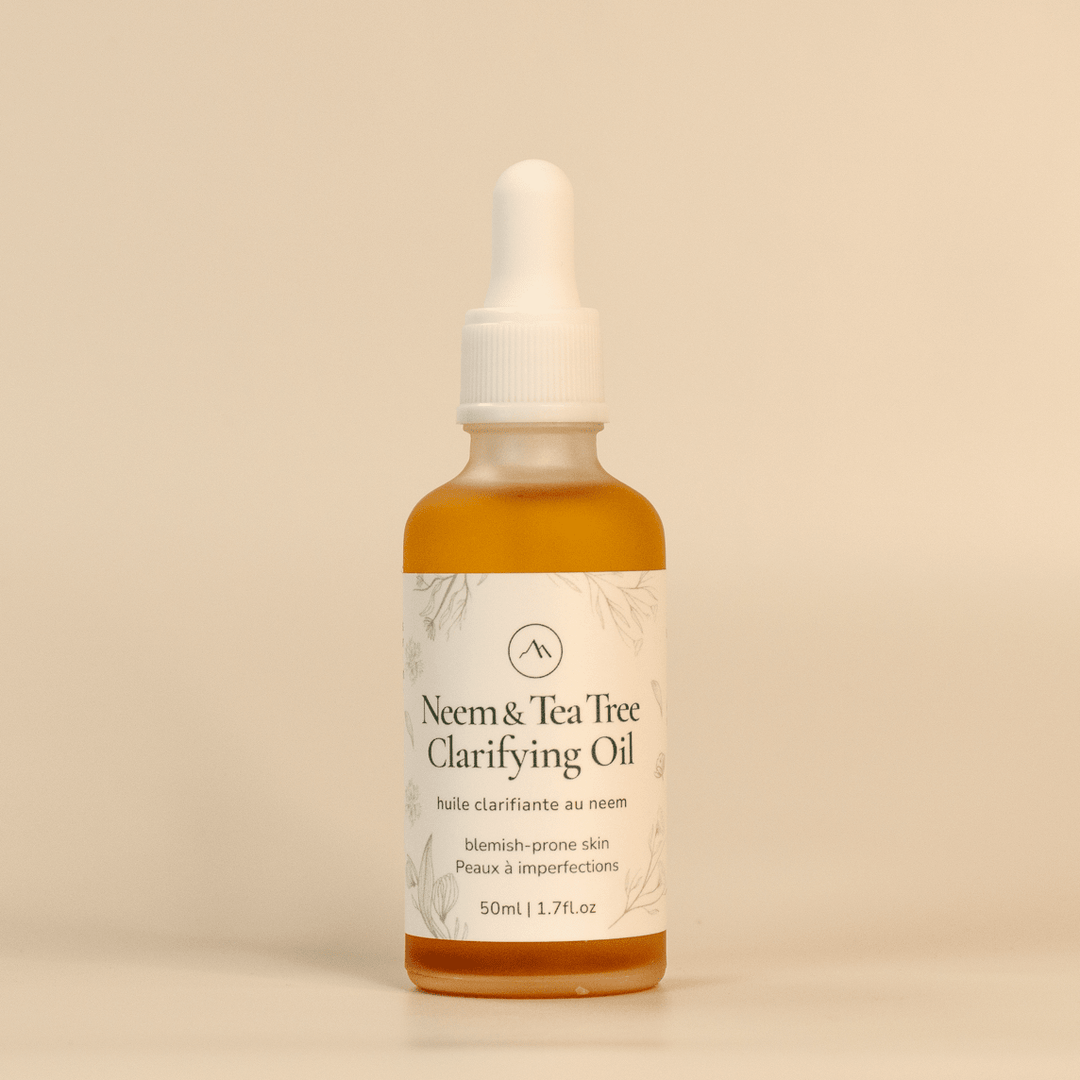 Neem & Tea Tree Clarifying Oil - Face Oil - Cascadia Skincare