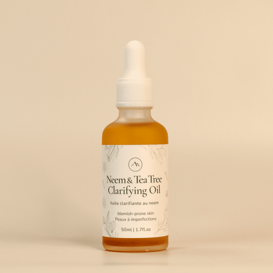 Neem & Tea Tree Clarifying Oil - Face Oil - Cascadia Skincare