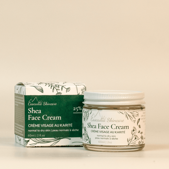 Nourishing Shea Face Cream - Face Moisturizer - Cascadia Skincare