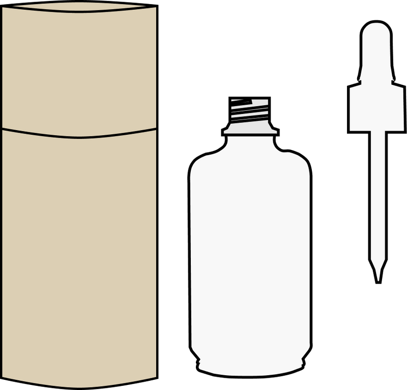 Organic Hair & Scalp Oil packaging