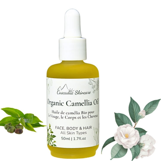 Organic Camellia Oil - Face Oil - Cascadia Skincare