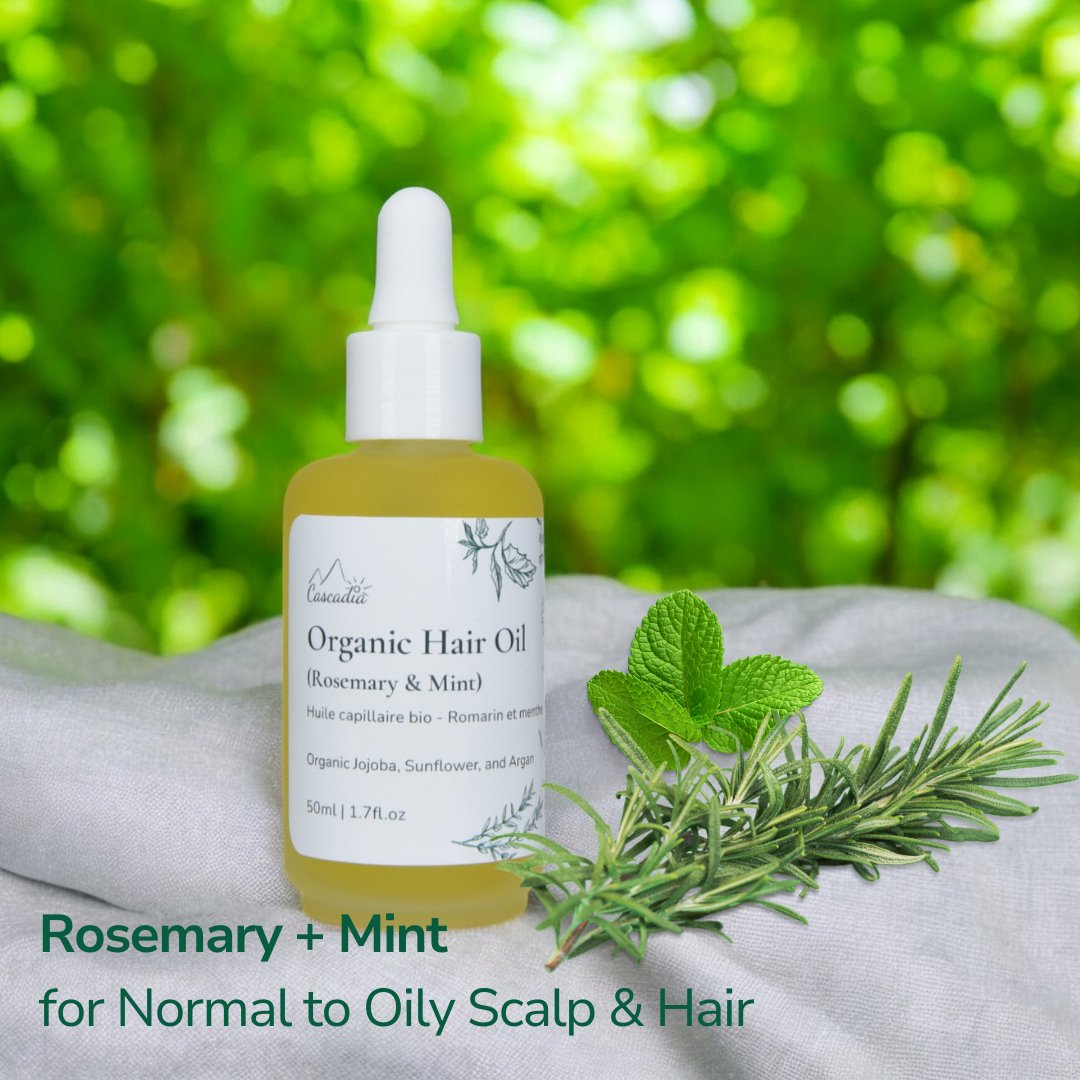 Organic Hair Oil - hair oil - Cascadia Skincare