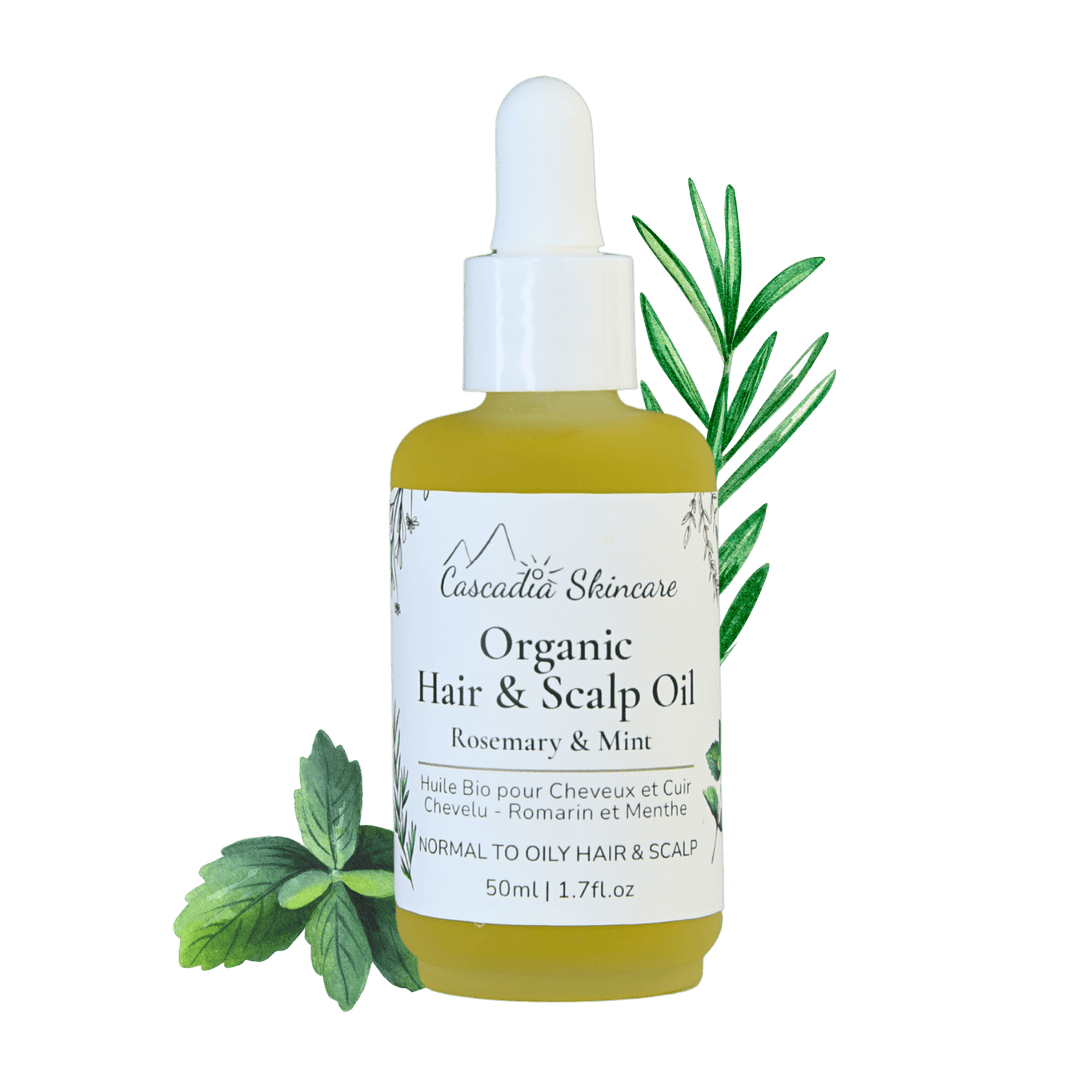 Organic Hair & Scalp Oil - hair oil - Cascadia Skincare