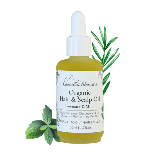 Organic Hair & Scalp Oil - hair oil - Cascadia Skincare