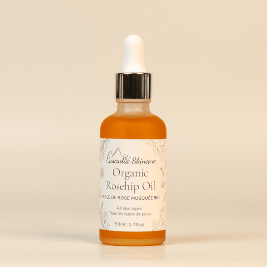 Organic Rosehip Oil - Face Oil - Cascadia Skincare