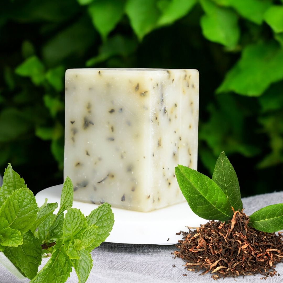 Peppermint & Tea Tree Hand and Body Soap - Vegan Soap - Cascadia Skincare