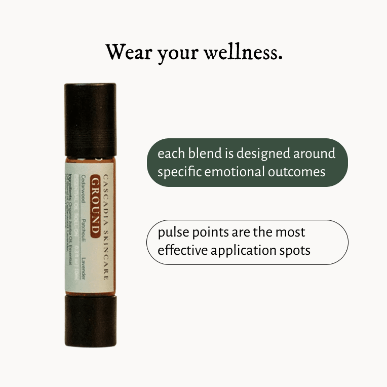 Pure Essential Oil Roll On - Essential Oil - Cascadia Skincare