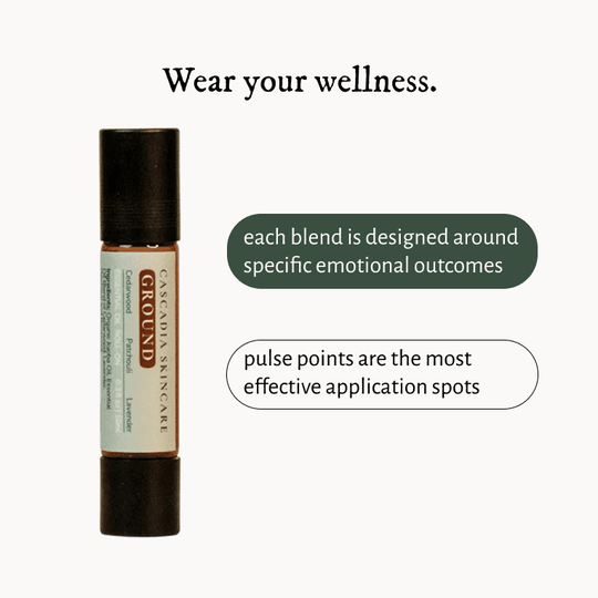 Pure Essential Oil Roll On - Essential Oil - Cascadia Skincare