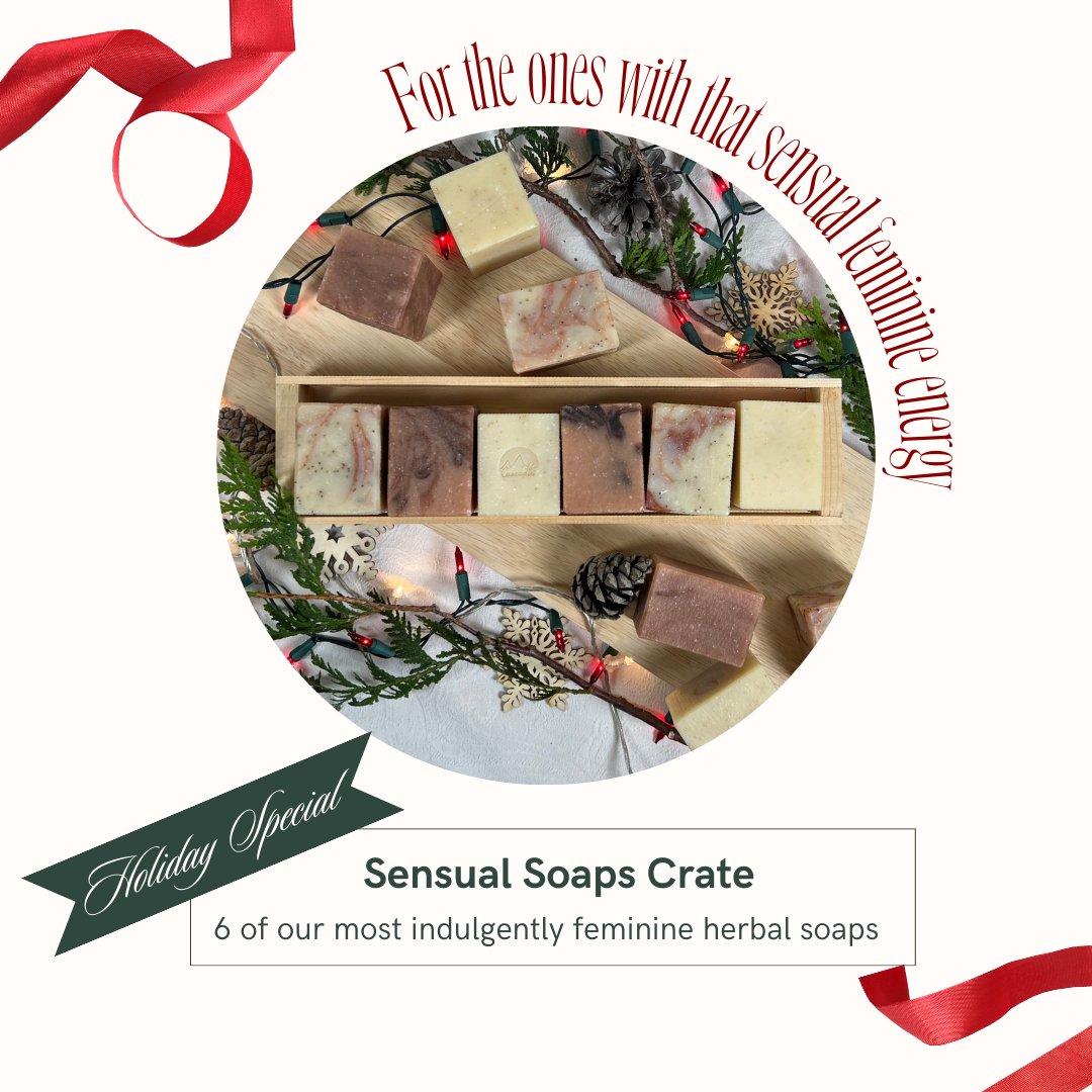 Sensual Soap Crate - Cascadia Skincare