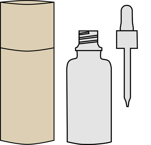 Botanical Serum packaging