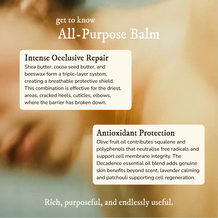 Shea Butter All Purpose Balm - Massage Bar - Cascadia Skincare